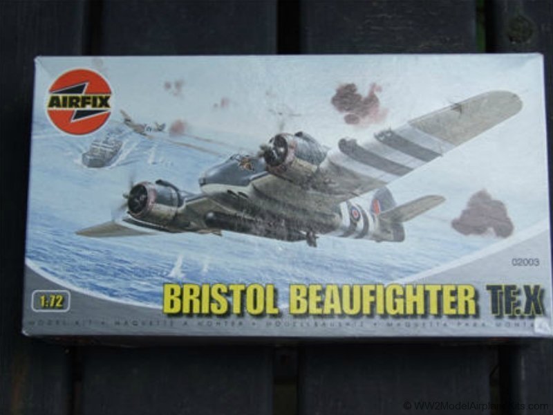 AFXBF01 Bristol Beaufighter Box: Close up